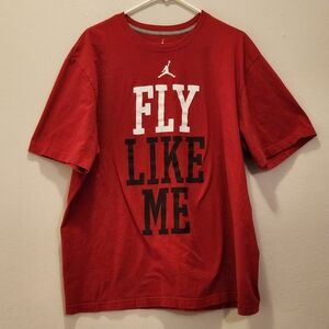 Red "Jordan T-shirt"